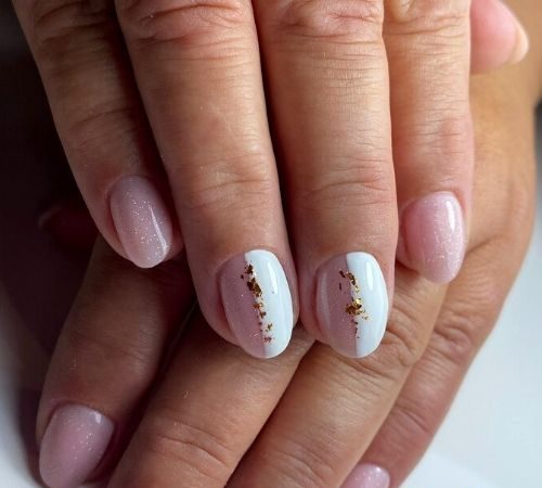 NS Nail Studio - stylizacja paznokci, paznokcie żelowe, paznokcie hybrydowe złoto zdobienie